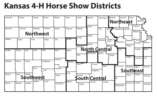District Horse Show Map
